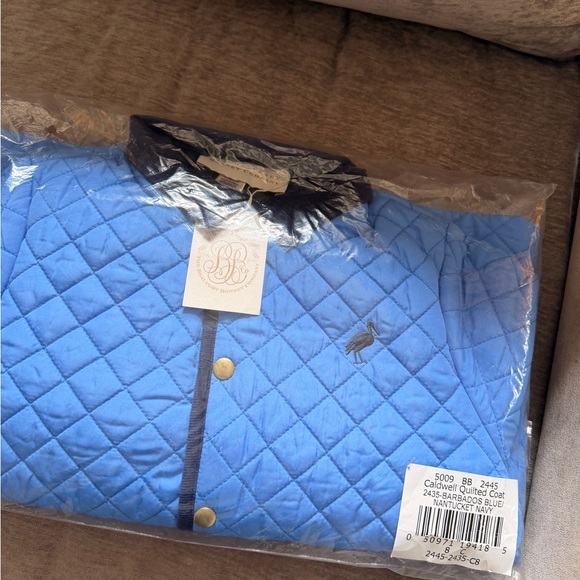 Caldwell Quilted Coat - Barbados BlueBEAUFORT BONNET